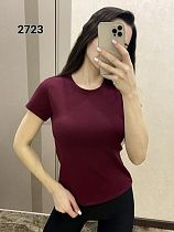 Футболка Fsn 2723 wine - делук