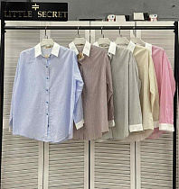 Рубашка Little Secret 19525 brown - делук