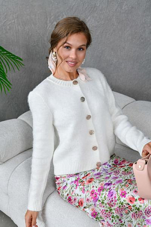 Кофта Karon 8301 white - делук