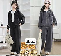 Костюм Спорт Фунтик 8863 black - делук
