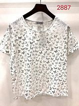 Футболка Lida 2887 white - делук