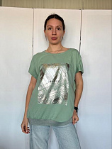 Футболка Fsn 2731 mint - делук