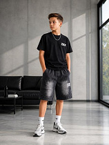 Шорты Fili Kids FK1904 d.grey - делук