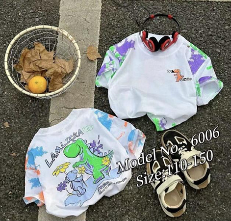 Футболка Фунтик 6006 l.blue - делук