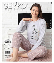 Пижама Disneyopt 69659 grey - делук