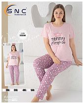 Пижама No Brand 20356 pink - делук