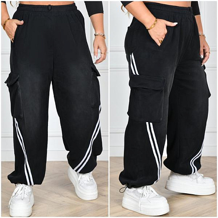 Штаны Спорт Dgmd 6087 black - делук