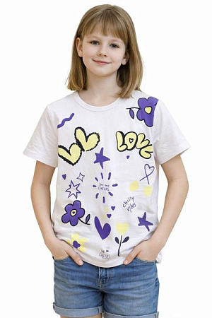 Футболка Sevim SV1315 white - делук