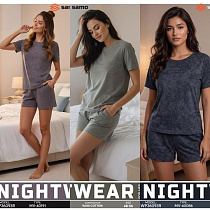 Пижама Samo 36093 mokko - делук