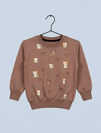 Свитер Dino D1390 brown - делук