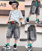 Бриджи Major 9825 grey - делук