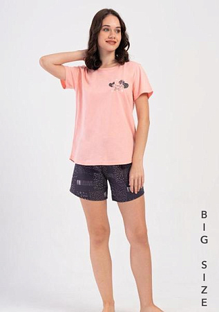 Пижама Trikotag T97 peach - делук