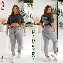 Джинсы Vidlyry 8007-3 grey - делук