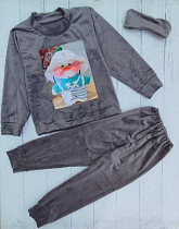 Пижама Meloria ML2750 grey - делук