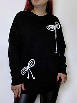 Свитер Kosta 5024 black - делук