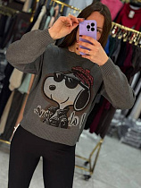 Свитер Arina 925-2 d.grey - делук