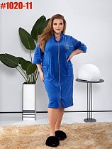 Халат Bat 1020-11 blue - делук