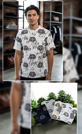 Футболка Moranny MR1106 black - делук