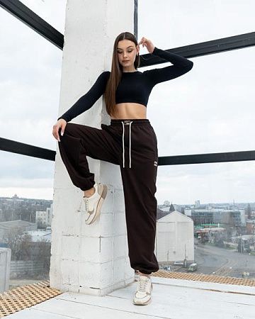 Штаны Спорт Azna Б28 brown - делук