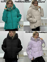 Пуховик Yafeier 213 lilac - делук