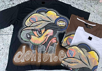 Футболка Lora LR1166 brown - делук