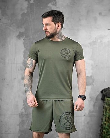 Футболка Madoka 858 khaki - делук