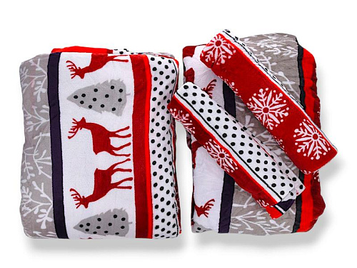 Постельное Белье Obuv Ok2 18102 (12149) red - делук