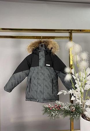 Куртка Delfinka 8852 grey - делук