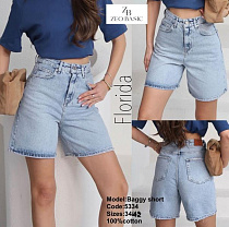 Шорты Jeans Style 5334 l.blue - делук