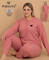 Пижама Trikotag 1111 coral - делук