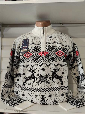 Свитер Panda 1451 white - делук