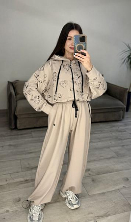 Костюм Спорт S.Style 680 beige - делук