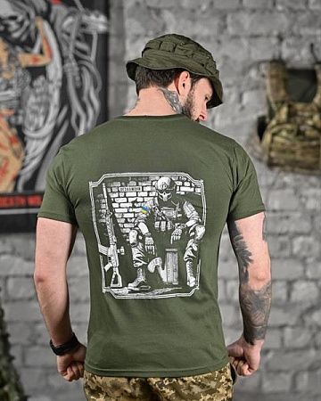 Футболка Madoka 817 khaki - делук