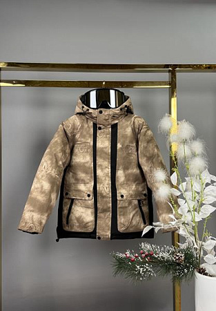 Куртка Delfinka 25016 brown - делук