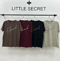 Футболка Little Secret 500417 brown - делук