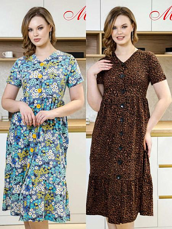 Халат Samo SO198 l.blue - делук