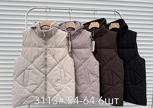 Жилетка Style Nadezhda 3113 l.beige - делук