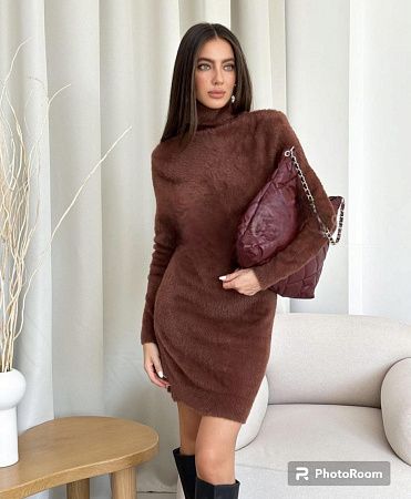 Платье Novetly Store 5709 brown - делук