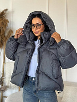 Пуховик Trend 2543 grey - делук