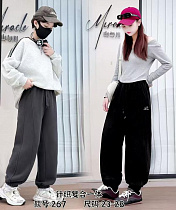 Штаны Спорт Farbique 267 black - делук