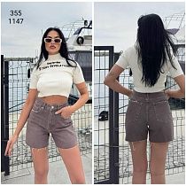 Шорты Jeans Style 355-1147 grey - делук
