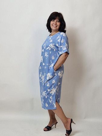 Платье Liart 951 l.blue - делук