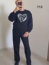 Костюм Спорт Fsn 715 black - делук