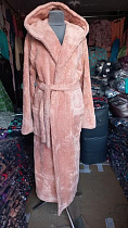Халат Lindros LD74 beige - делук