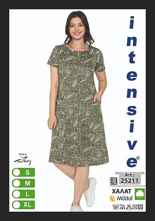 Халат Cotpark 25211 khaki - делук