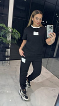 Костюм Спорт Lovekan 1449 black - делук
