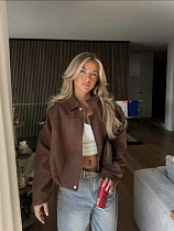 Куртка Sofi Cor 9073 brown - делук