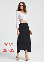 Юбка Newjeans 7065 black - делук