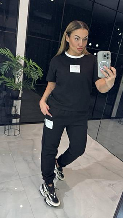 Костюм Спорт Lovekan 1449 black - делук