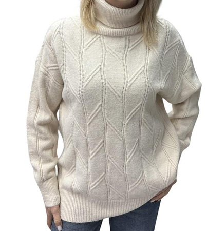 Свитер Elena&Vika 24041 l.beige - делук